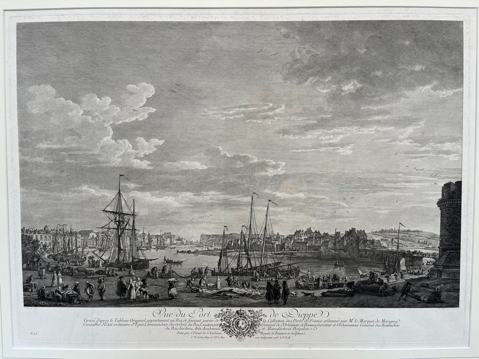Vue du Port de Dieppe

After Joseph Vernet (1714–1789)

Engraved by: Charles-Nicolas Cochin (1715–1790) and Jacques-Philippe Le Bas (1707–1783)

