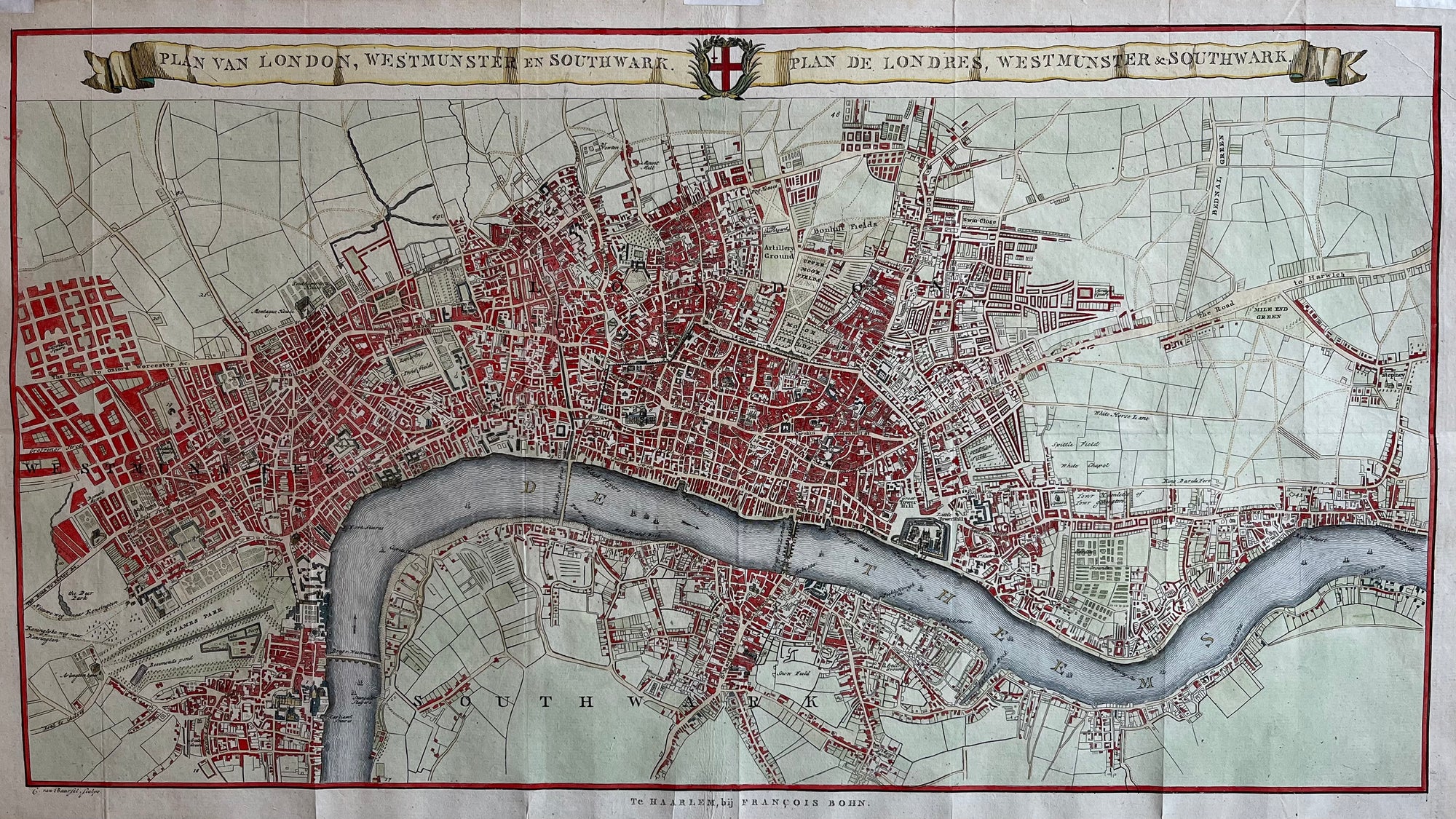 Kaart van Londen