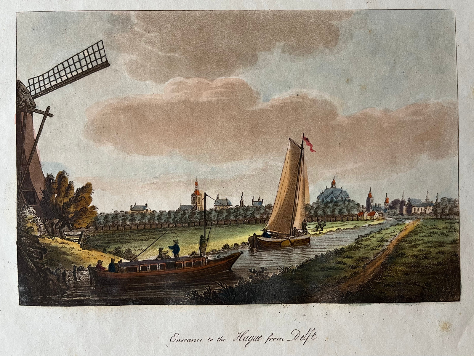 The Hague from Delft